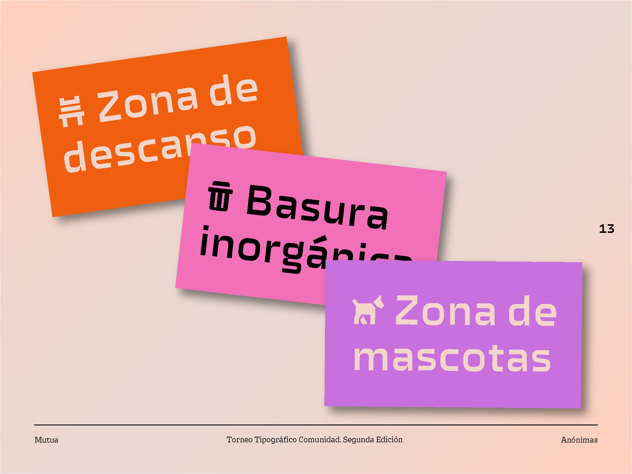 Mutua Stencil — señalética comunitaria