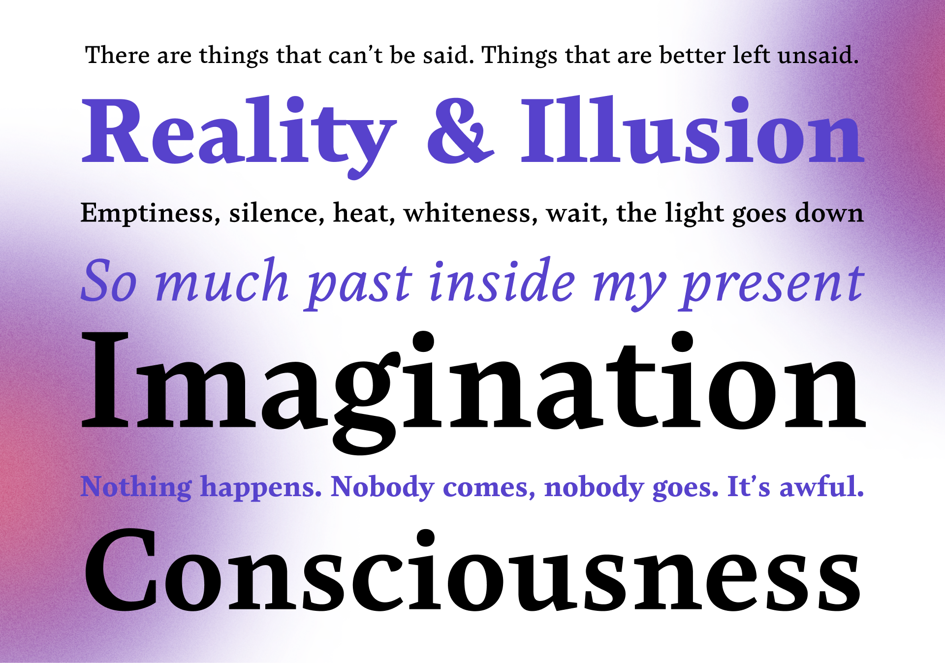 Umbral — specimen de pesos